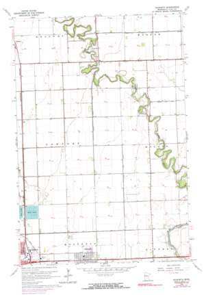 Dilworth USGS topographic map 46096h6