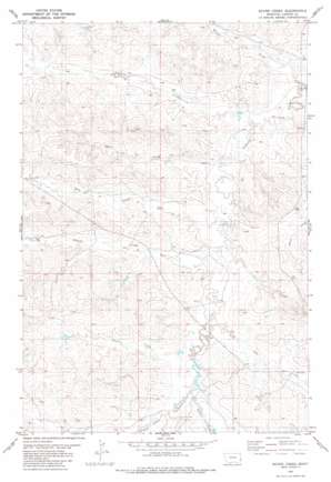 Skunk Creek USGS topographic map 46104a7
