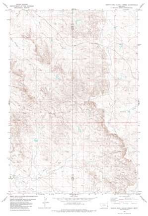 North Fork Alkali Creek USGS topographic map 46104a8