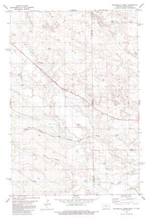 Waterhole Creek USGS topographic map 46104c1