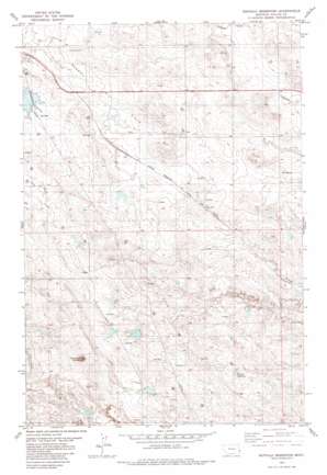Buffalo Reservoir USGS topographic map 46104c2