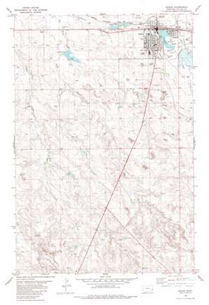 Baker USGS topographic map 46104c3