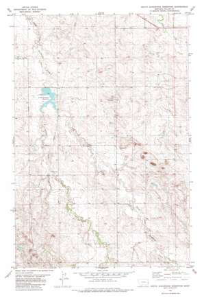 South Sandstone Reservoir topo map