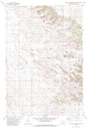 Rush Hall Reservoir USGS topographic map 46104e3