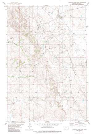Lawrence Creek East topo map