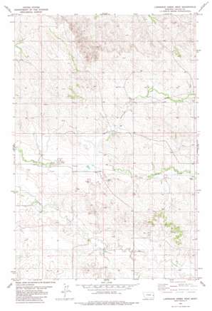 Lawrence Creek West topo map