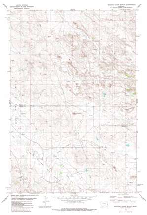 Rocking Chair Butte topo map