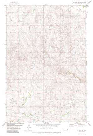 Mildred NE USGS topographic map 46104f7