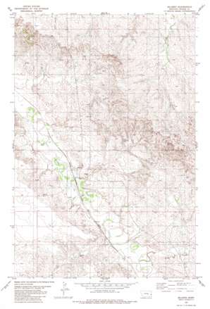 Mildred USGS topographic map 46104f8