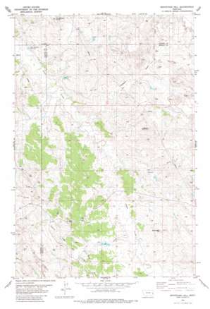 Graveyard Hill USGS topographic map 46104g5