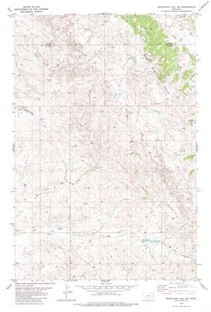 Graveyard Hill Sw topo map