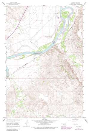 Hoyt USGS topographic map 46104h7