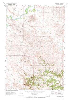 Jack Creek USGS topographic map 46105a7