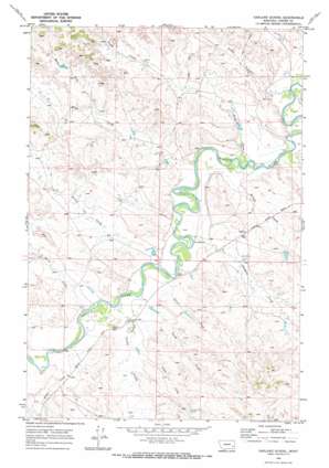 Garland School USGS topographic map 46105a8