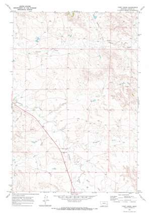 First Creek USGS topographic map 46105b5