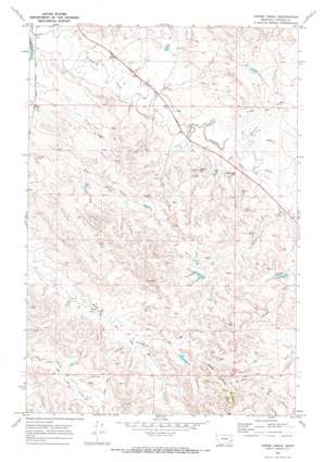 Horse Creek USGS topographic map 46105b6