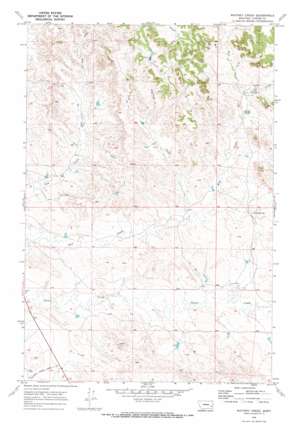 Whitney Creek USGS topographic map 46105c6