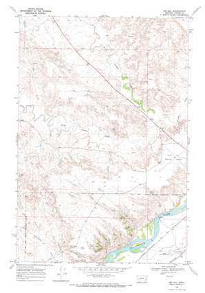 Big Hill USGS topographic map 46105d8