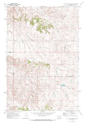 Flat Top Butte SW USGS topographic map 46105e2