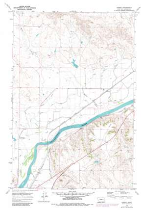 Kinsey USGS topographic map 46105e6