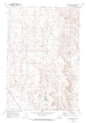 Deadman Creek USGS topographic map 46105e8