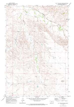 Flat Top Butte NE USGS topographic map 46105f1