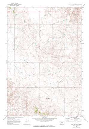 Flat Top Butte topo map