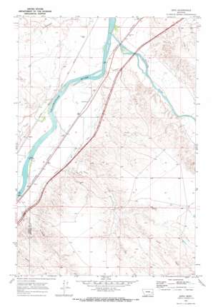 Zero USGS topographic map 46105f4