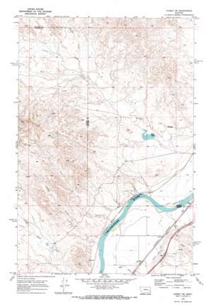 Kinsey NE USGS topographic map 46105f5