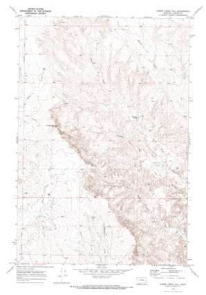 Horse Creek Hill USGS topographic map 46105f8