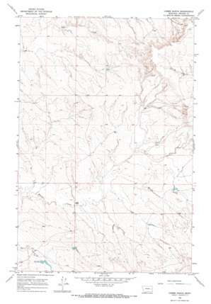 Combs Ranch topo map