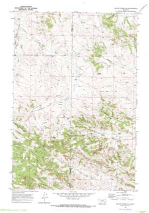 Miller Creek SW USGS topographic map 46106a2