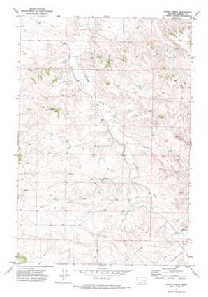 Indian Creek USGS topographic map 46106b3