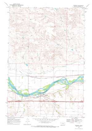 Rosebud USGS topographic map 46106c4