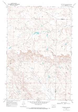 Hathaway Nw topo map
