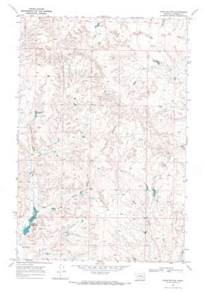 Sand Buttes USGS topographic map 46106d3