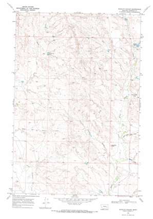 Schultz Coulee USGS topographic map 46106d5