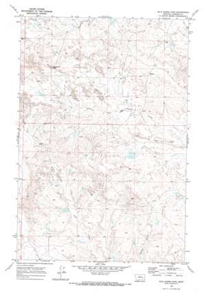 Wild Horse Pass USGS topographic map 46106e4