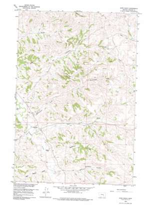 Hope Ranch topo map