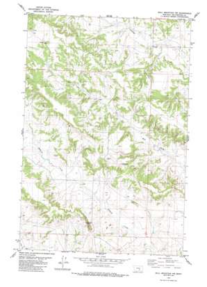 Bull Mountain NW USGS topographic map 46107b8