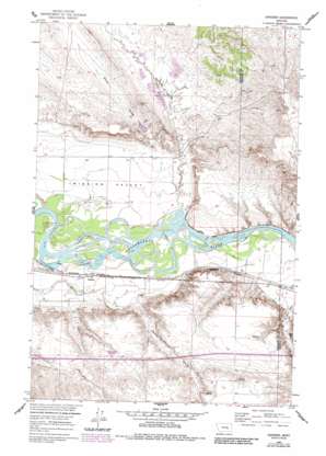 Sanders USGS topographic map 46107c1