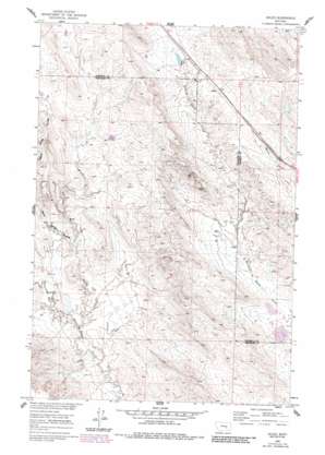 Ahles topo map