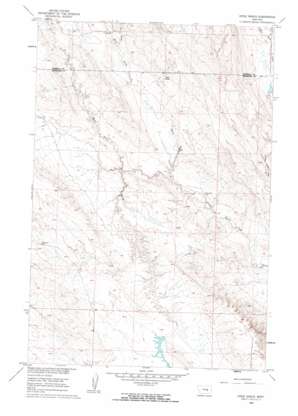 Steie Ranch USGS topographic map 46107d3