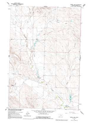 Melstone USGS topographic map 46107e1