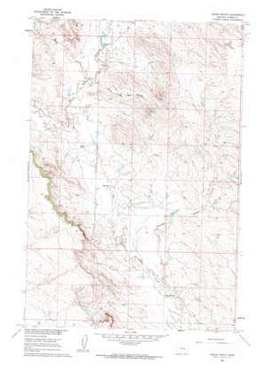 Hagen Ranch USGS topographic map 46107f2