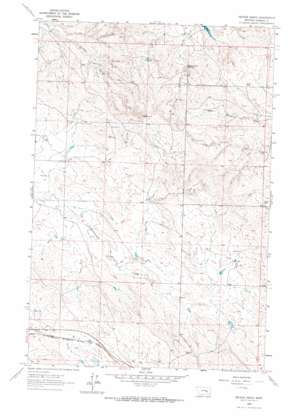 Hecker Ranch USGS topographic map 46107f5
