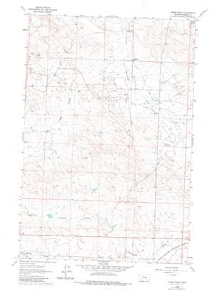 Grebe Ranch topo map