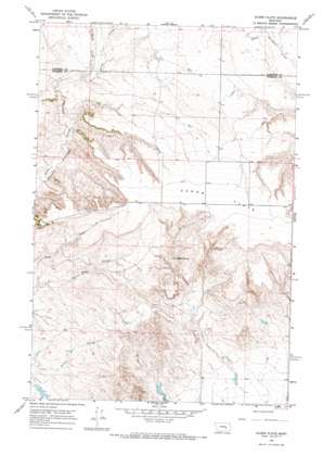 Acorn Flats topo map