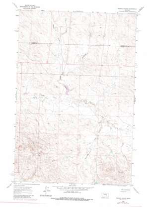 Regnal Coulee USGS topographic map 46107g5