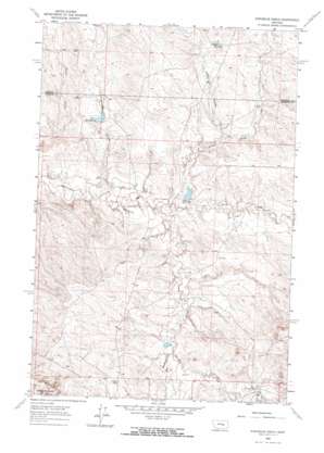 Kincheloe Ranch topo map